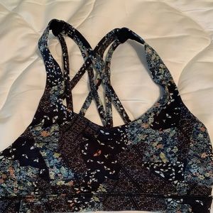 Multicolored Lululemon Free To Be Serene Bra